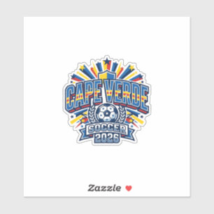 Cape Verde Soccer 2026 Soccer Bold Country Typogra