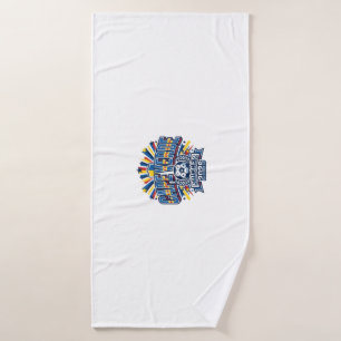 Cape Verde Soccer 2026 Soccer Bold Country Typogra Bath Towel