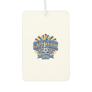 Cape Verde Soccer 2026 Soccer Bold Country Typogra Car Air Freshener