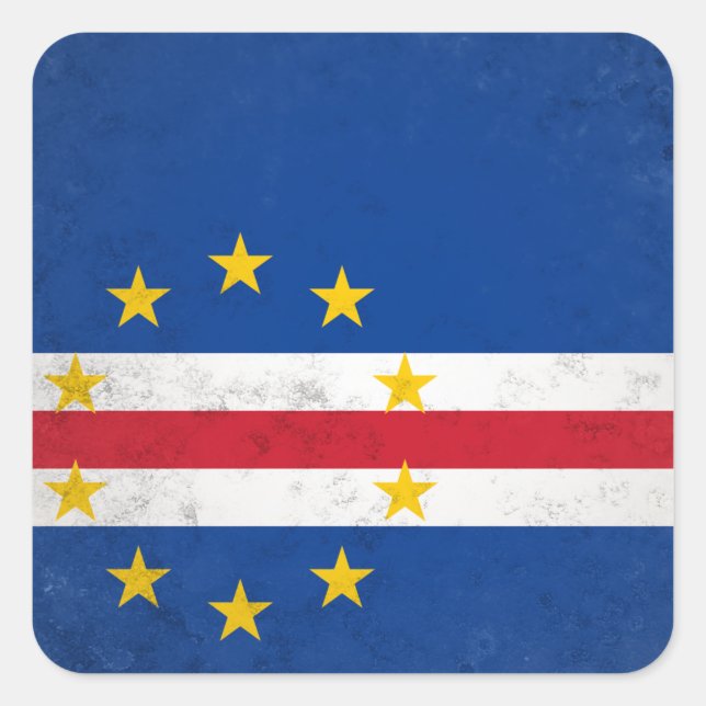 Cape Verde Square Sticker (Front)