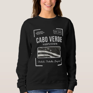 Cape Verdean Clothes Cabo Verde Cape Verdean Flag Sweatshirt