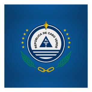Cape Verdean coat of arms Poster
