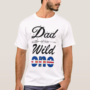 Cape Verdean Dad Of The Wild One T-Shirt