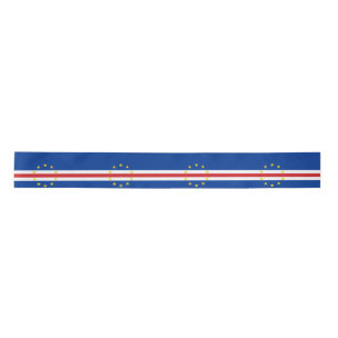 Cape Verdean Flag (Cape Verde) Satin Ribbon
