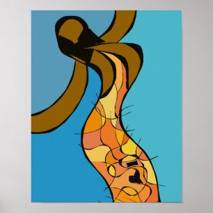 Cape Verdean Woman Dancing Poster