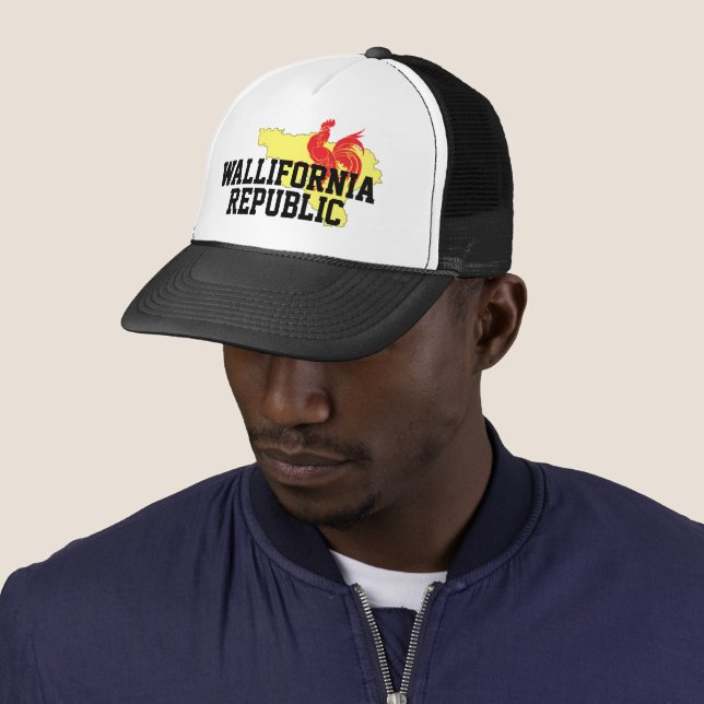 CAPE Wallifornia Republic Trucker Hat (In Situ)