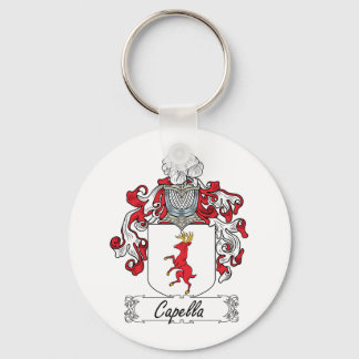 Capella Family Crest Key Ring