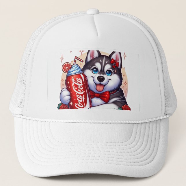 Capellino Dog Trucker Hat (Front)