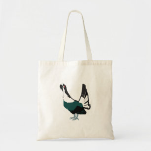 Capercaillie bird  Art  Budget Tote