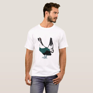 Capercaillie bird Art Men's Basic T-Shirt, White T-Shirt