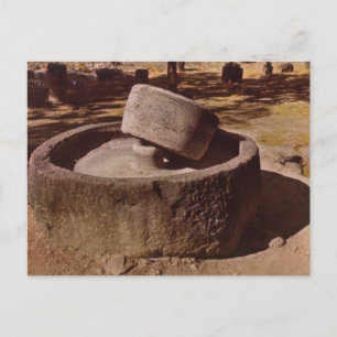 Capernaum, Galilee,, Millstone Postcard