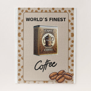 Capfe Coffee Co. Old Fashioned Coffee Tin Jigsaw Puzzle