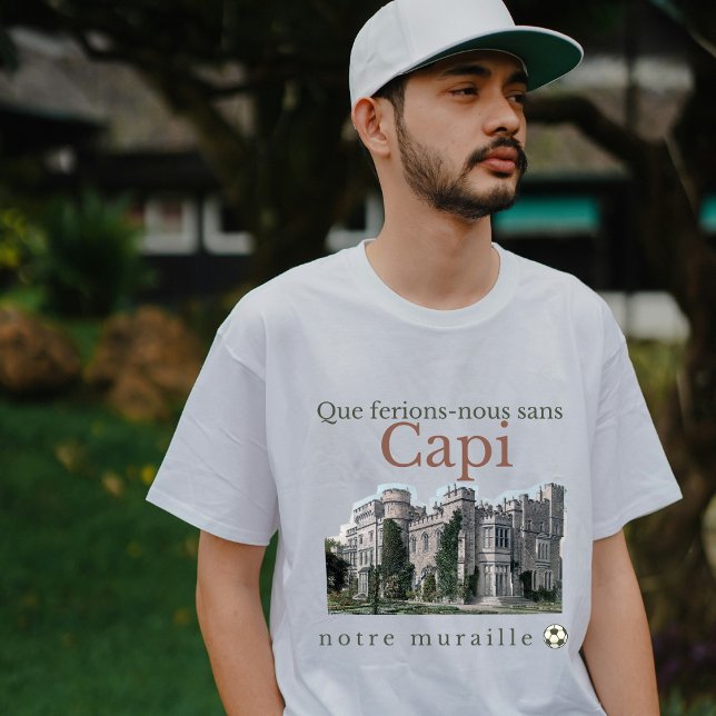 Capi Captain Morocco Football T-Shirt (Creator Uploaded)