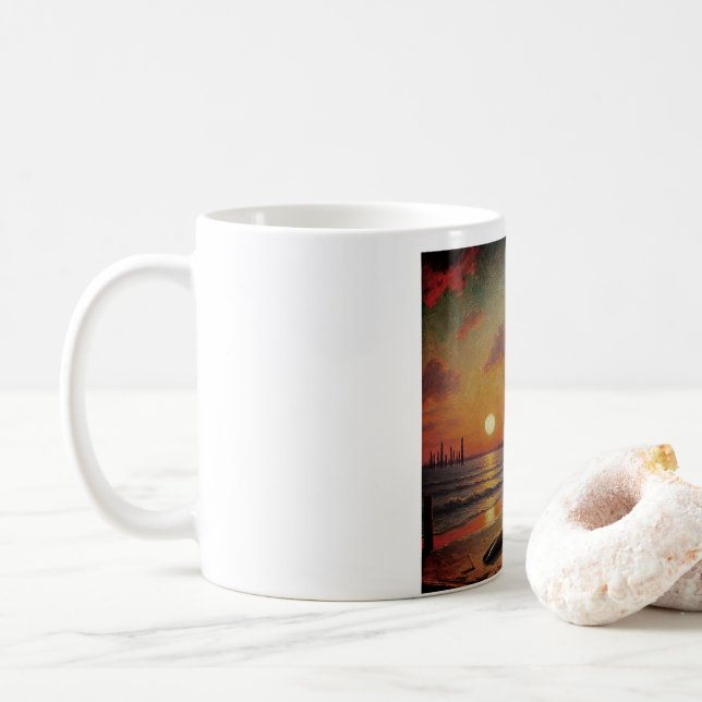 Capibara design coffee mug (With Donut)