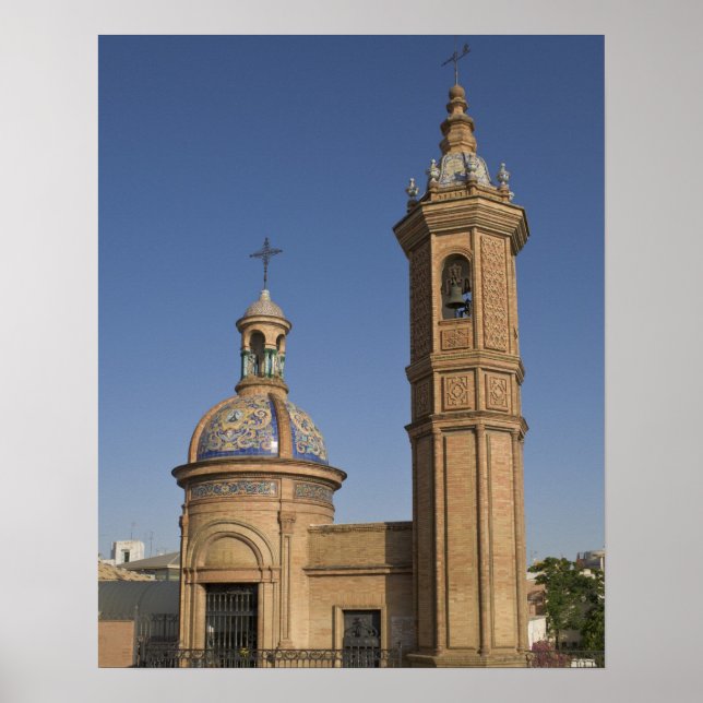 Capilla del Carmen, Seville, Spain Poster (Front)