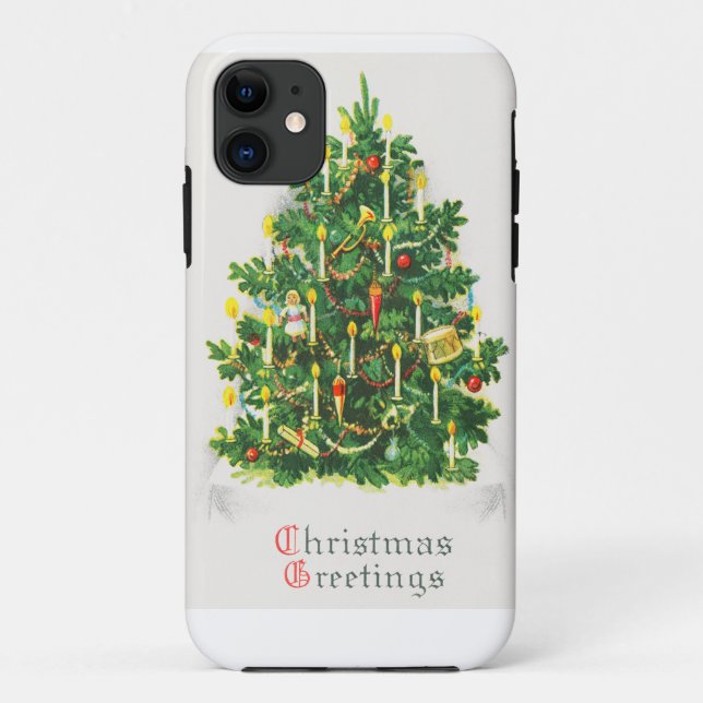 Capinha de Natal Case-Mate iPhone Case (Back)