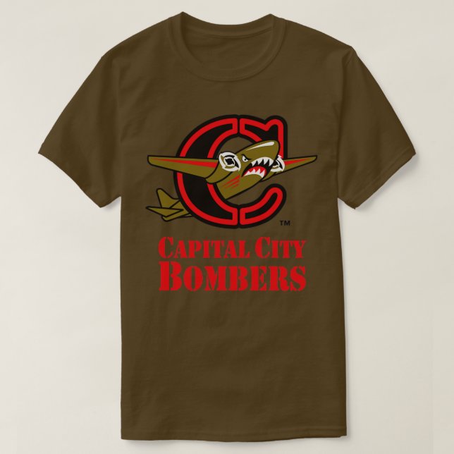 Capital City Bombers T-Shirt (Design Front)