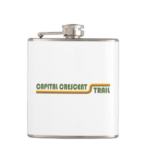 Capital Crescent Trail Hip Flask