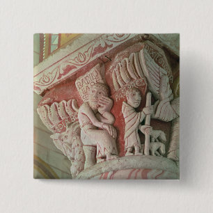Capital from the chancel from 'Babilonia 15 Cm Square Badge