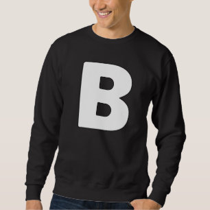 Capital Letter B Matching Group Letters Alphabet C Sweatshirt