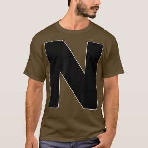 Capital Letter N Matching Group Letters Alphabet C T-Shirt