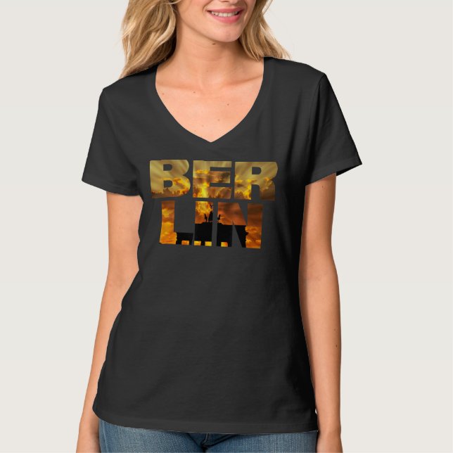 Capital of Germany Berlin T-Shirt (Front)