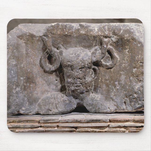 Capital of the Nautes Pillar depicting Cernunnos Mouse Pad (Front)
