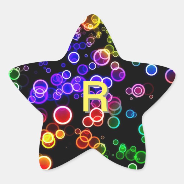 Capital R sticker  (Front)