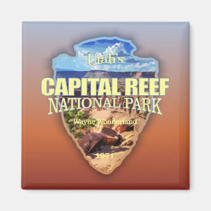 Capital Reef NP (arrowhead) Magnet