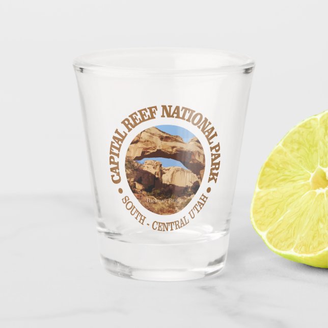 Capital Reef NP Shot Glass (Front)