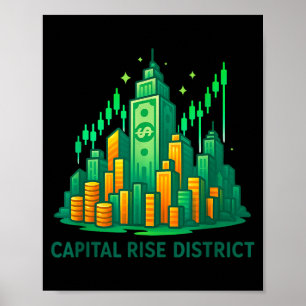Capital Rise District Market Vision  Poster