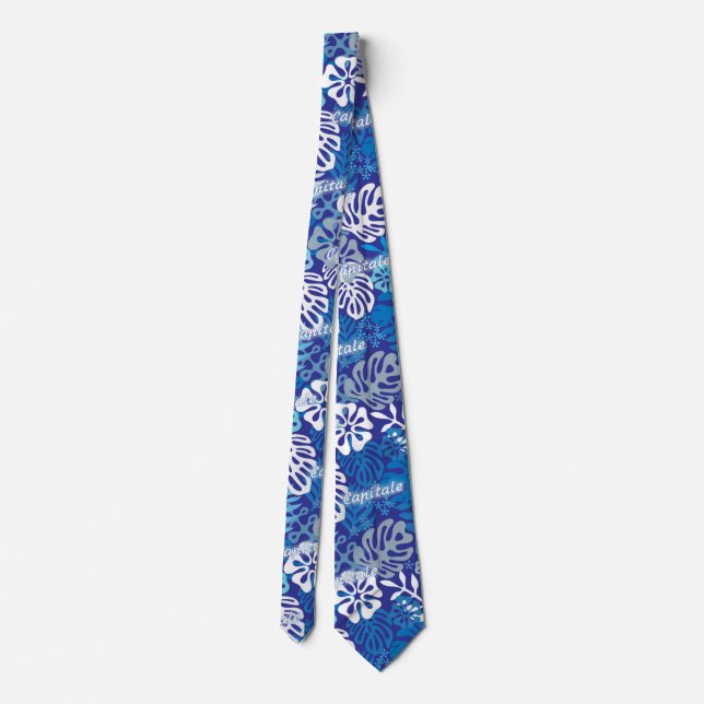 Capitale Hawaii design tiye Tie (Back)