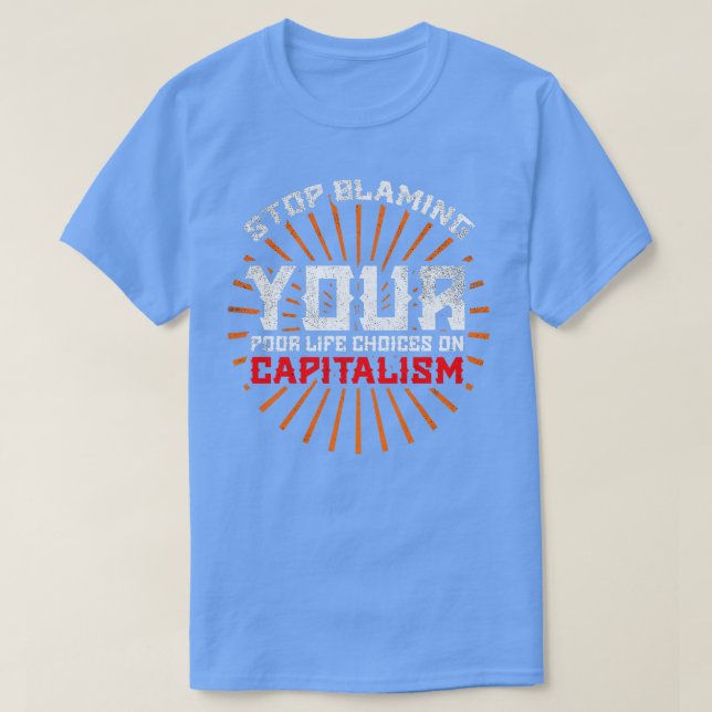 Capitalism 1 T-Shirt (Design Front)