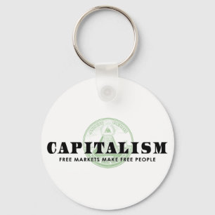 Capitalism Key Ring