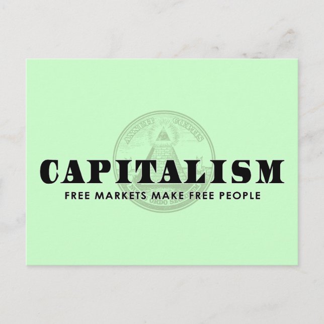 Capitalism Postcard (Front)