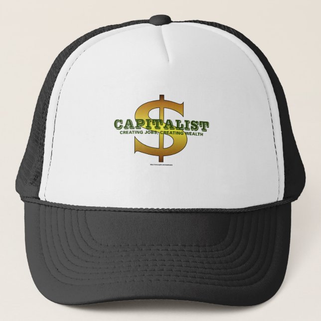 Capitalist- Trucker Hat (Front)