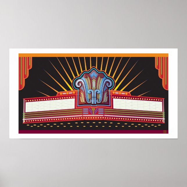 Capitan Marquee-Print Poster (Front)