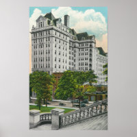 Capitol Approach View of NY Telephone Co. Bldg