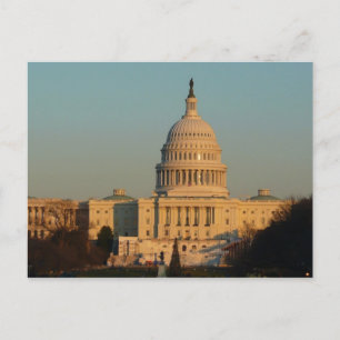 Capitol at Christmas Washington DC Holiday Postcard