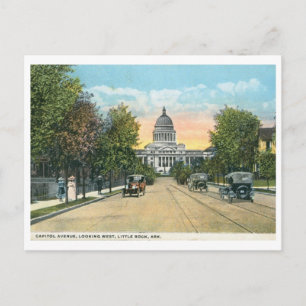 Capitol Ave., Little Rock, AR Vintage Postcard