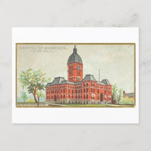 Capitol Building in St. Paul, Minnesota, Vintage Postcard