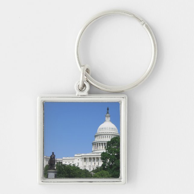 Capitol Building in Washington DC Key Ring (Front)