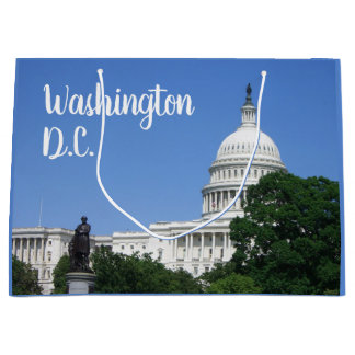 Capitol Building in Washington DC Large Gift Bag