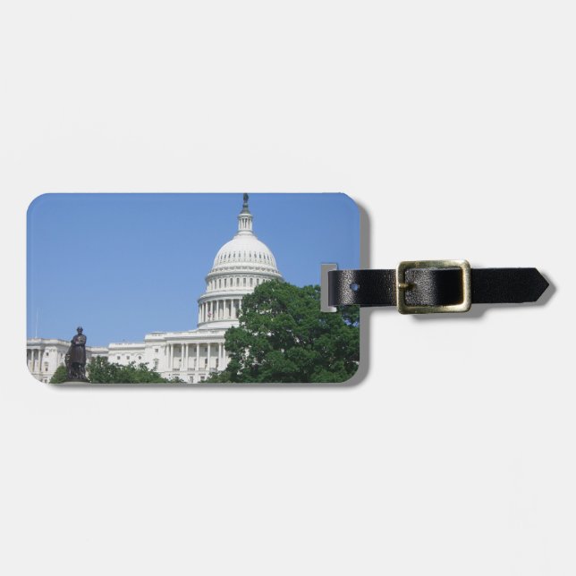 Capitol Building in Washington DC Luggage Tag (Front Horizontal)