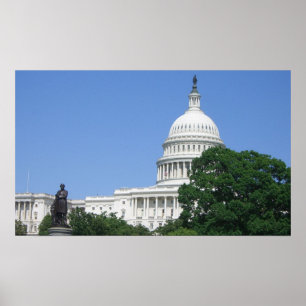 Capitol Building in Washington DC Poster