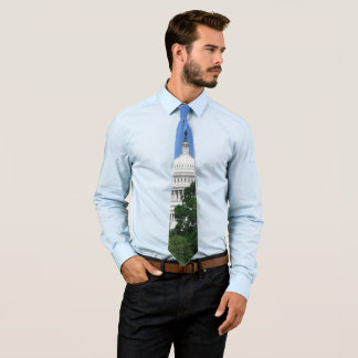 Capitol Building in Washington DC Tie