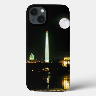 Capitol Building, Lincoln Memorial, Washington iPhone 13 Case