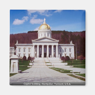 Capitol building, Montpelier, Vermont, U.S.A. Magnet