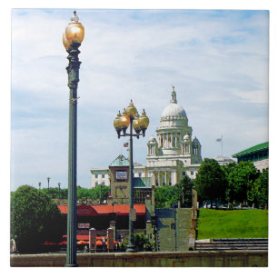 Capitol Building Seen from Waterplace Park Tile