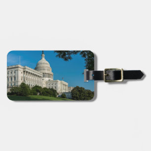 Capitol Building West View Luggage Tag